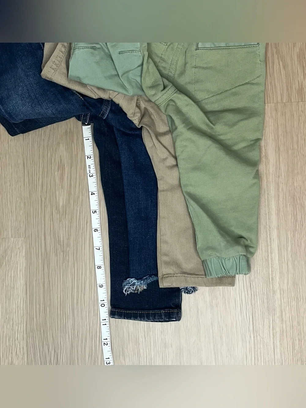 Mixed Kids Bottoms Pack - Green, Navy, Khaki - Assorted Brands
